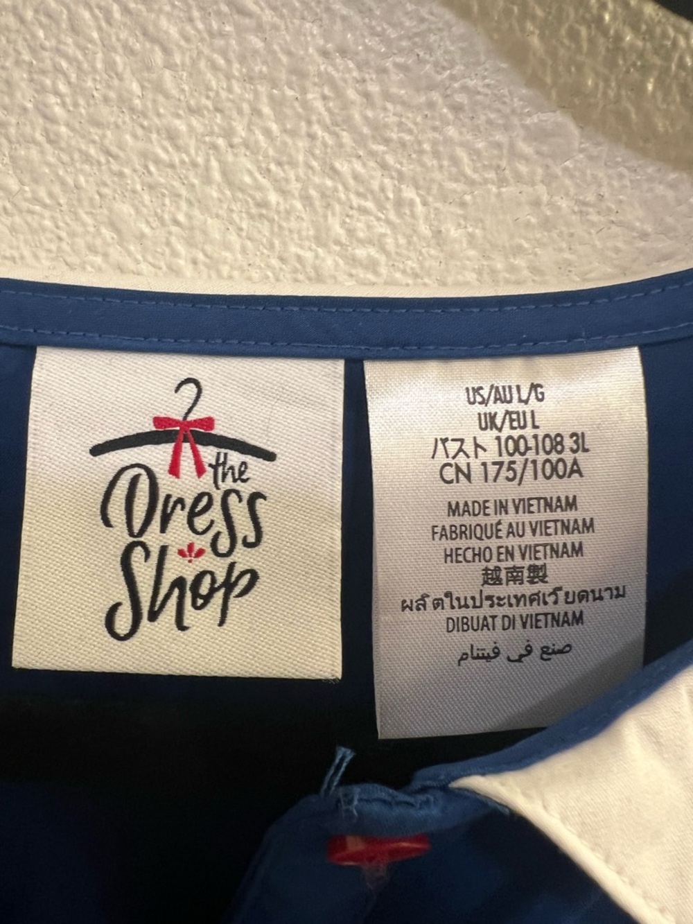 The Dress Shop, size Large Snow White peplum blouse - Picture 4 of 4